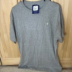 Champion Men's Heather Gray Short Sleeve Tee